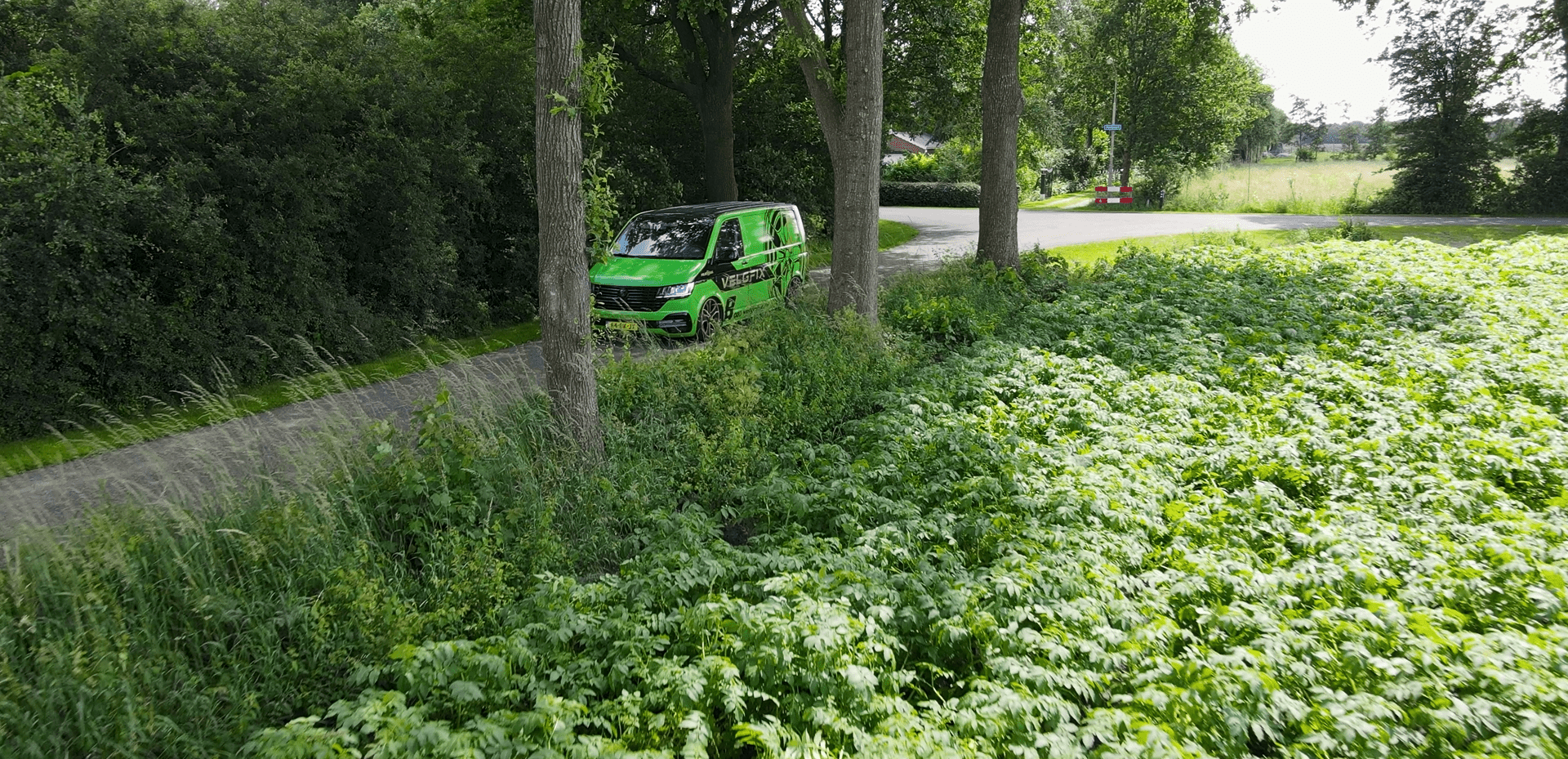 Dronefilm voor Velg-Fix